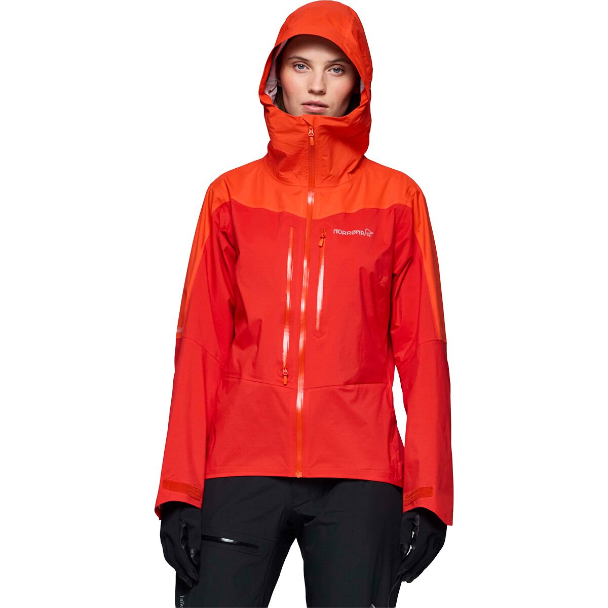 Image of Norrona Falketind Dri1 Jacket - Women's Aura Orange, S