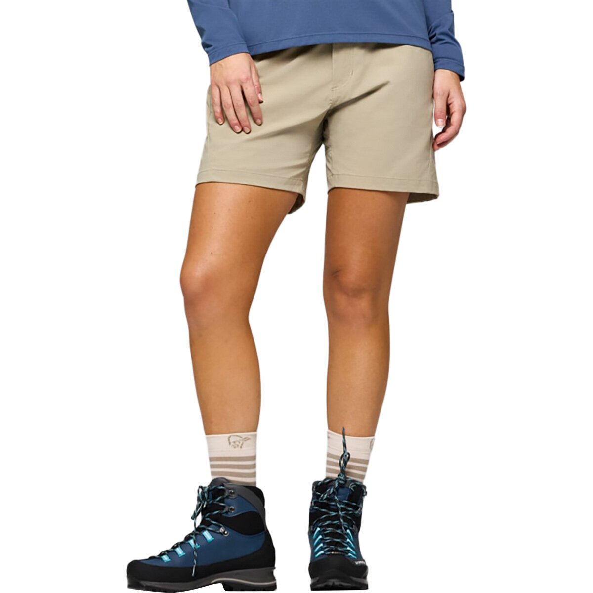 Image of Norrona Femund Flex1 Light Short - Women's Winter Twig, M