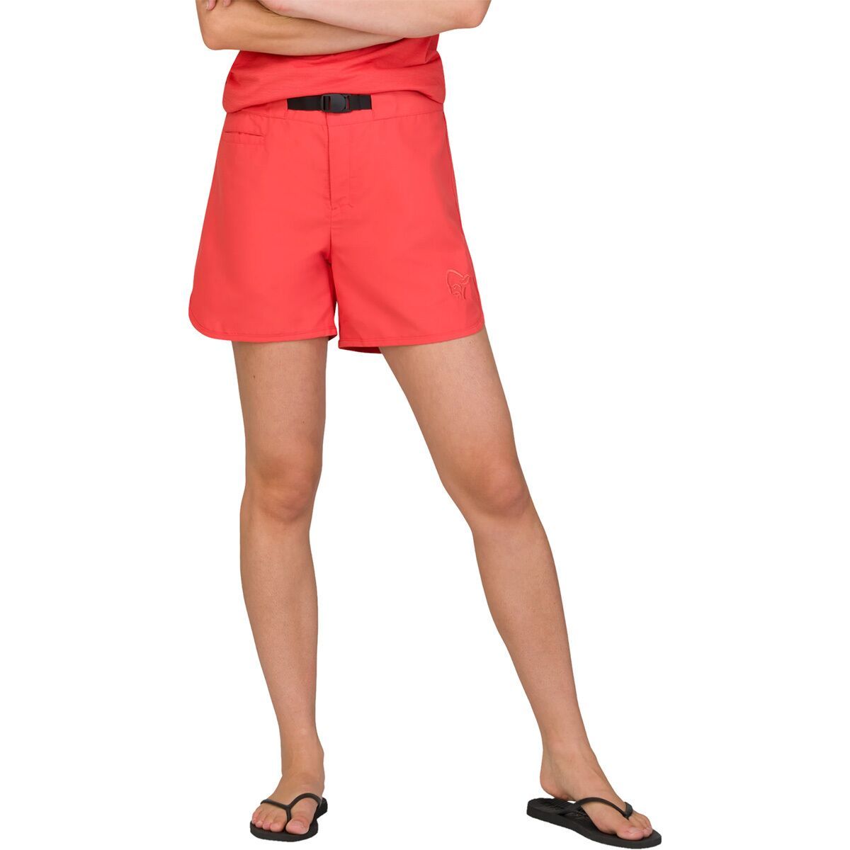 Norrona Femund Silent Grid Short - Women's Paprika, XS