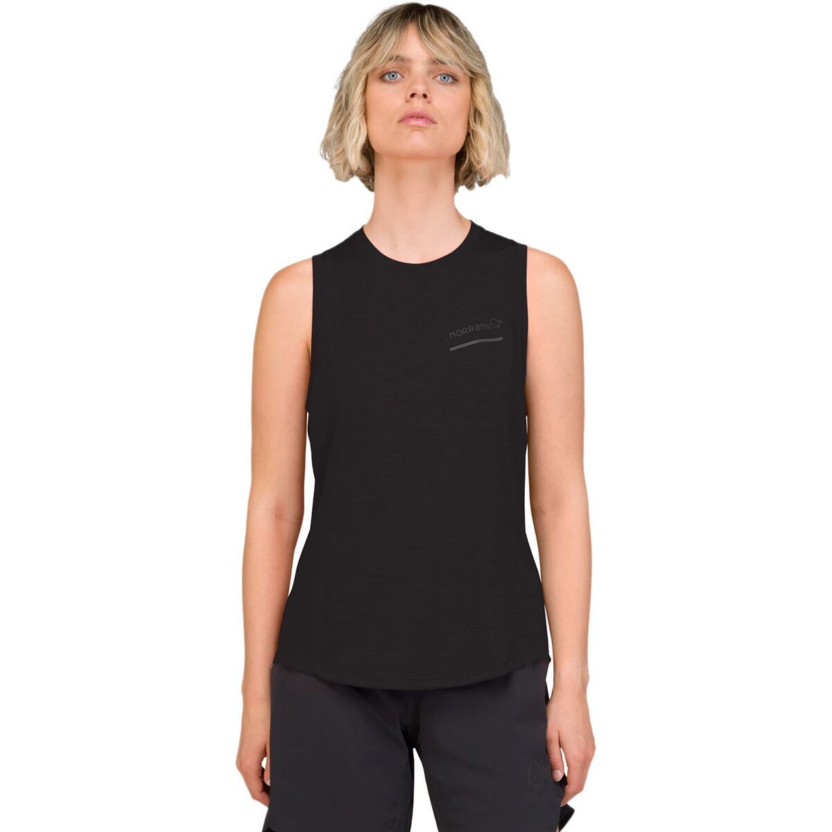 Image of Norrona Senja Equaliser Tank Top - Women's Caviar, L