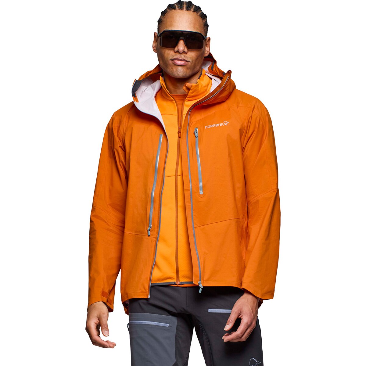 Image of Norrona Falketind Dri1 Jacket - Men's Gold Flame, XL
