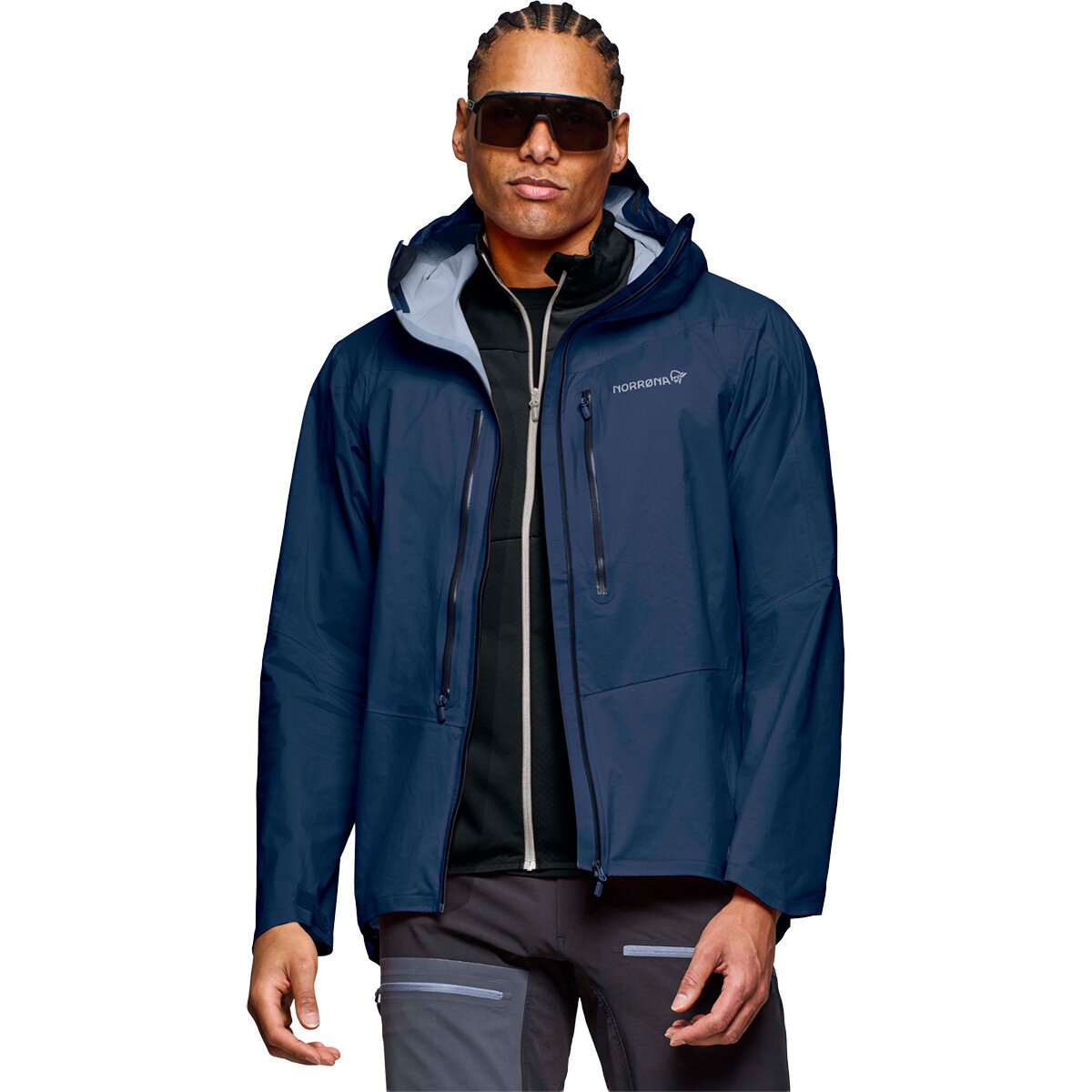Image of Norrona Falketind Dri1 Jacket - Men's Indigo Night, XL