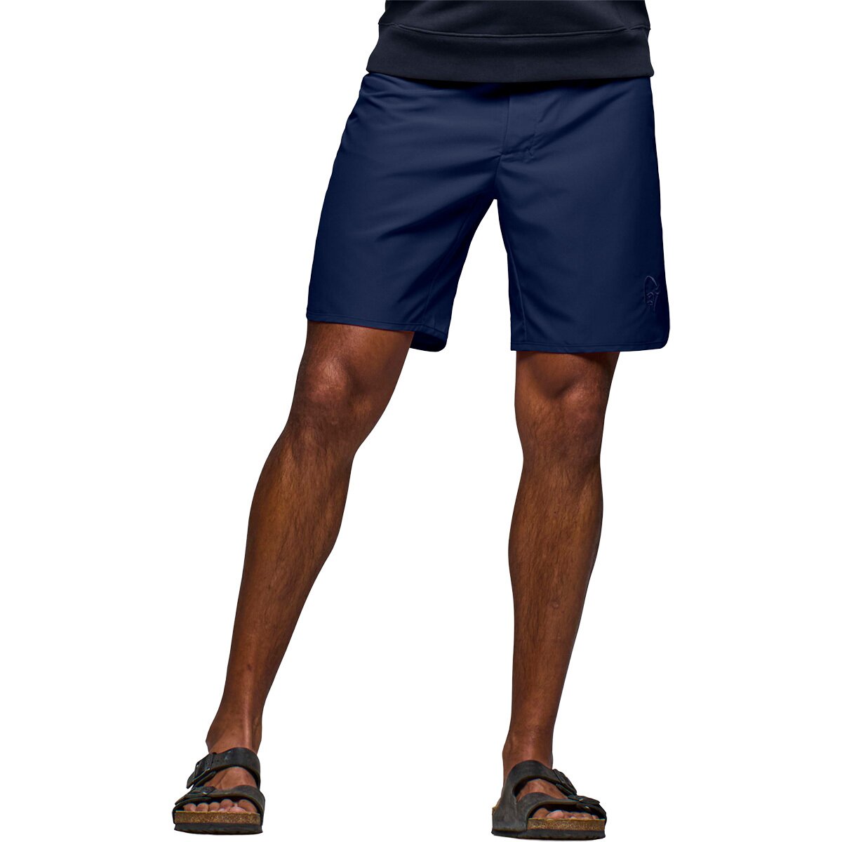 Image of Norrona Femund Silent Grid Short - Men's Navy Blazer, L