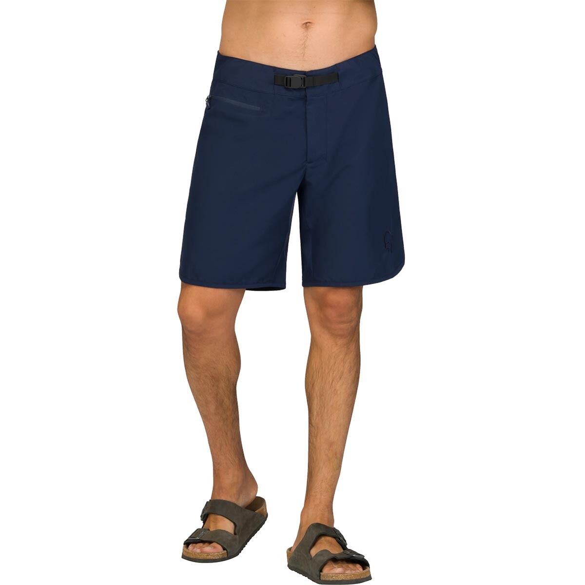 Image of Norrona Femund Silent Grid Short - Men's Navy Blazer, M