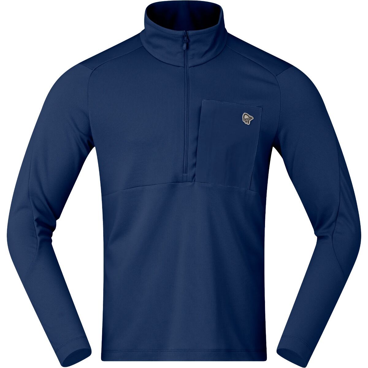 Image of Norrona Femund Warm1 Half-Zip - Men's Indigo Night, L