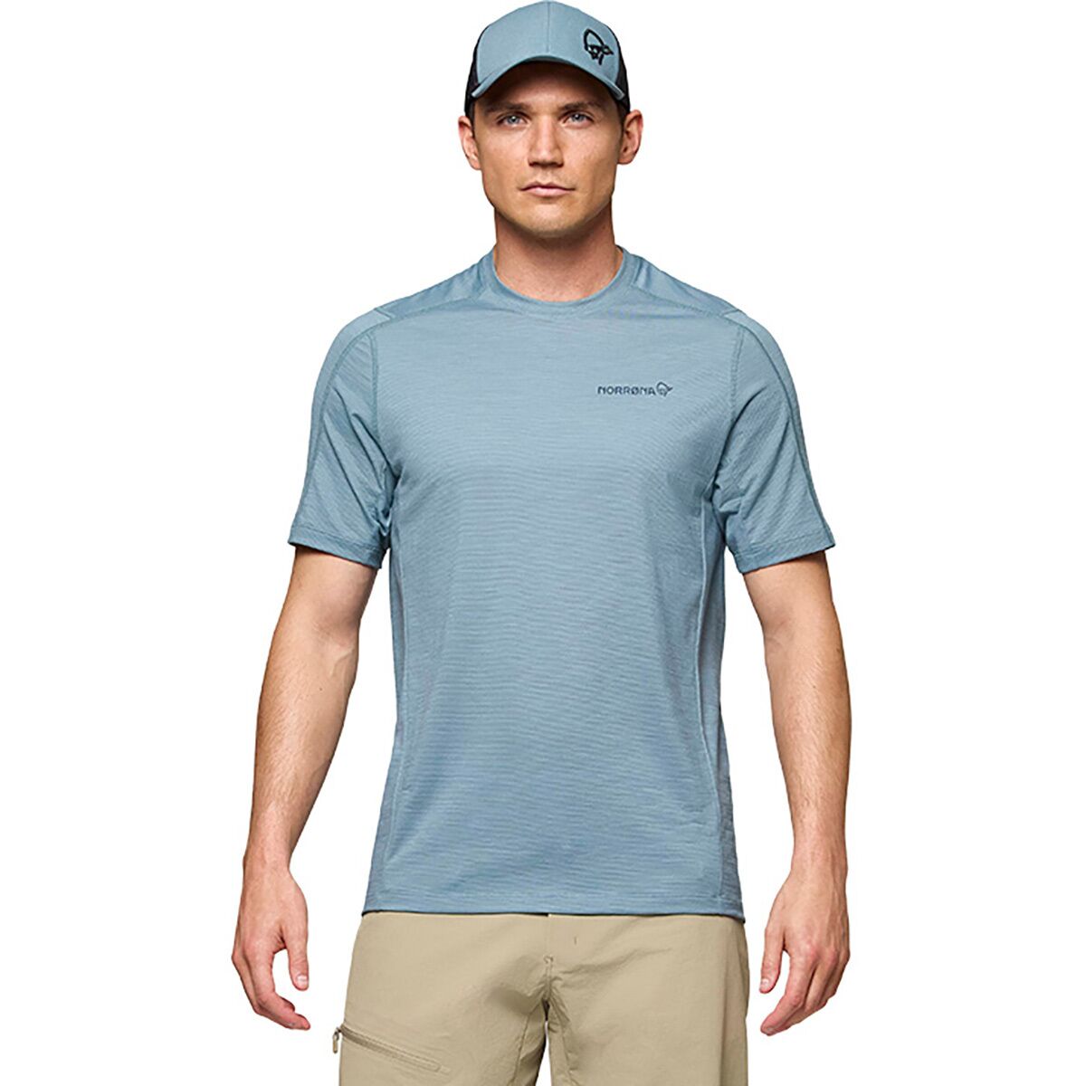 Image of Norrona Falketind EqualiserUll T-Shirt - Men's Trooper, XL
