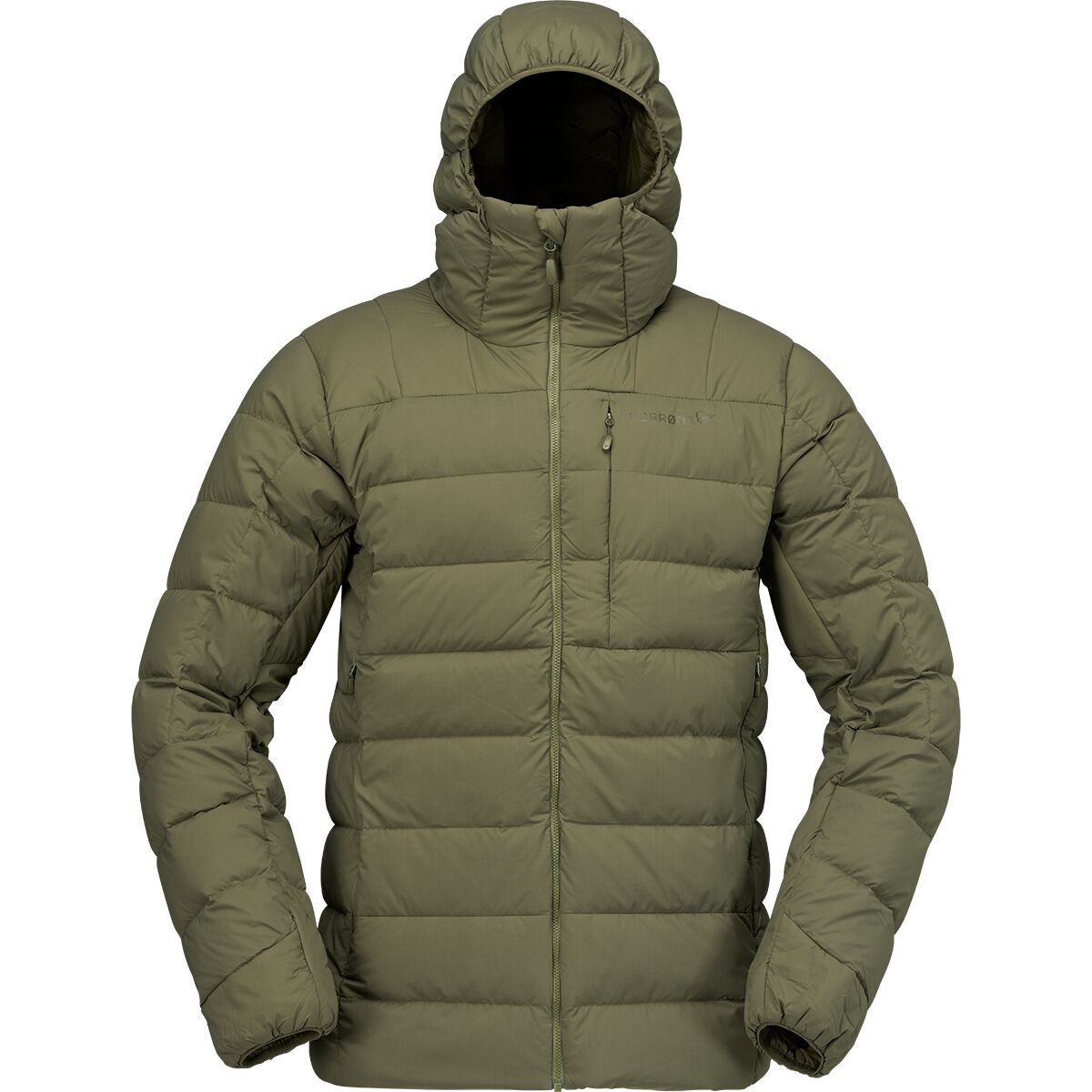 Norrona Norrona Femund Down700 Zip Hooded Jacket - Men's Olive Night, XL