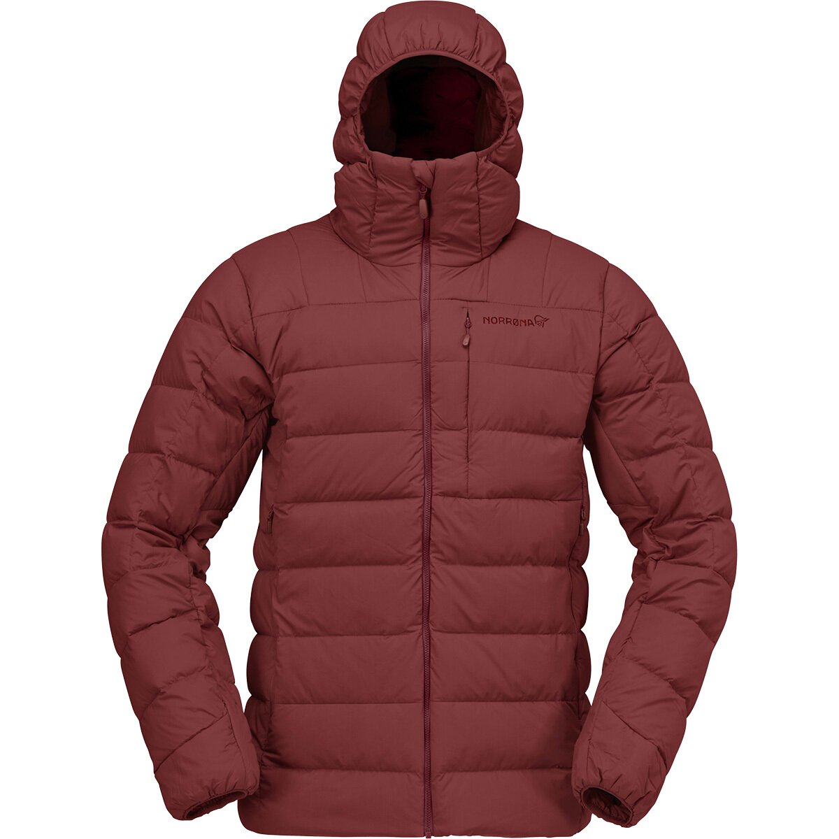 Image of Norrona Femund Down700 Zip Hooded Jacket - Men's Port, XL