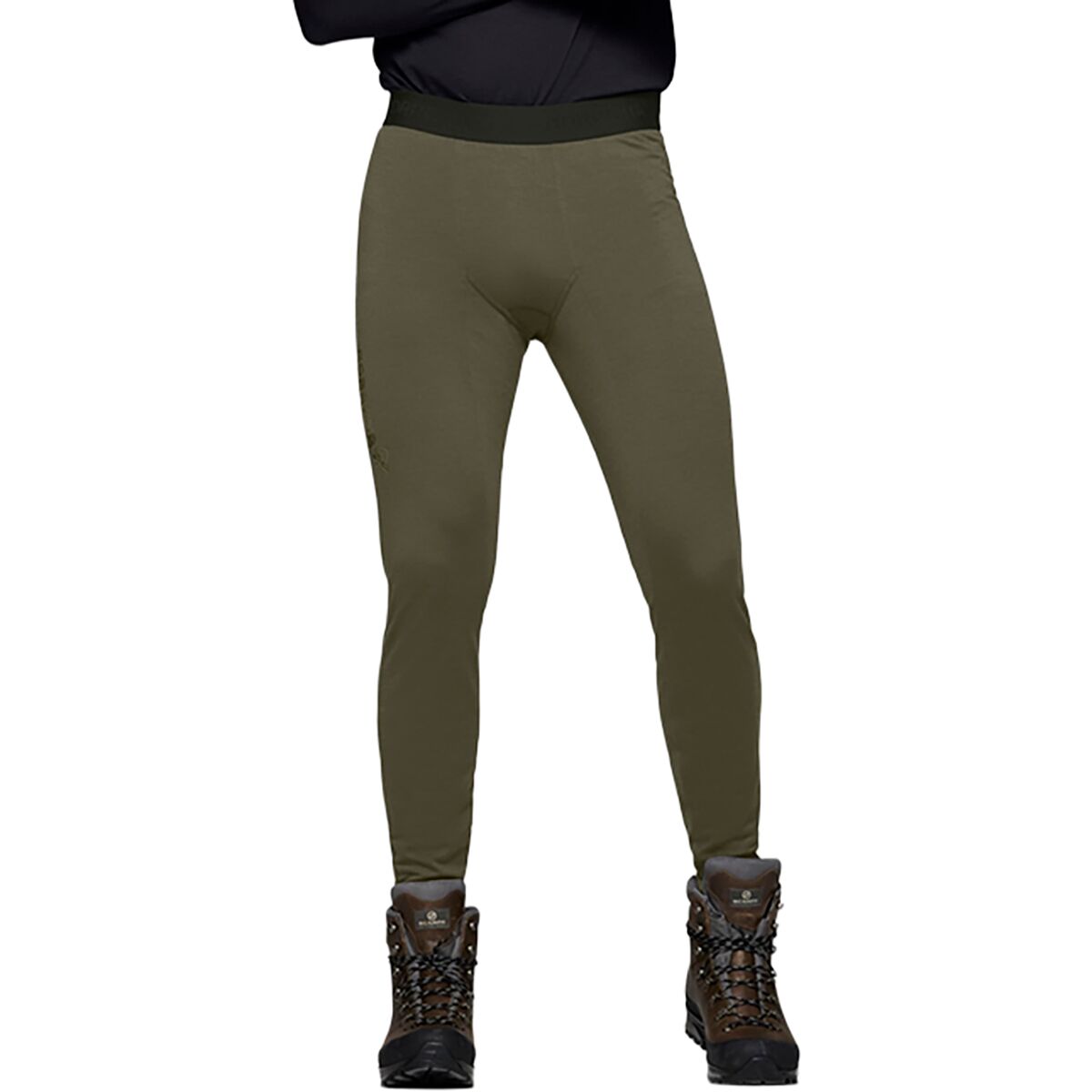 Image of Norrona Femund PureUll Longs Bottom - Men's Olive Night, L