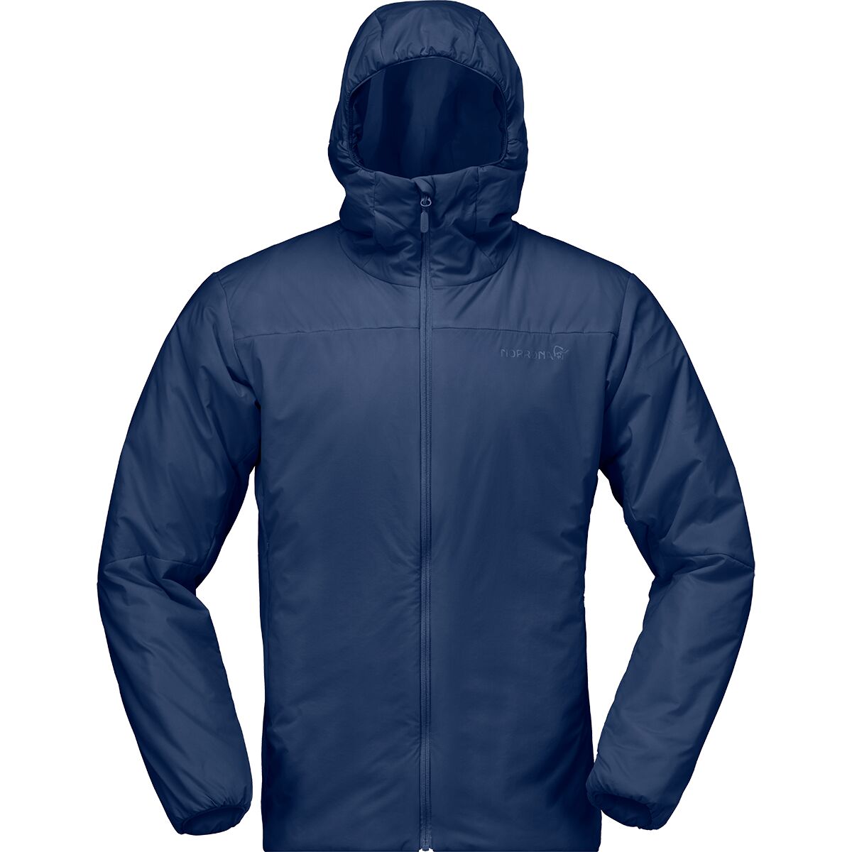 Image of Norrona Femund Thermo60 Zip Hooded Jacket - Men's Indigo Night, M