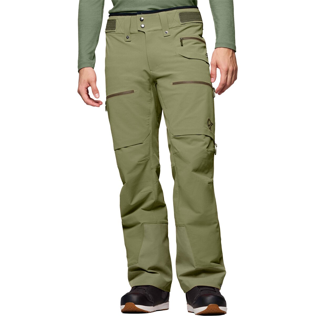 Image of Norrona Lofoten Flex1 Pant - Men's Deep Lichen Green, XL