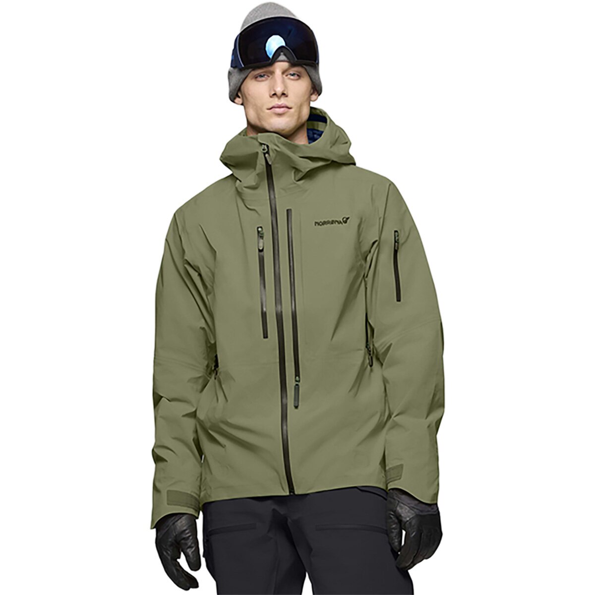 Image of Norrona Lofoten GORE-TEX PRO Jacket - Men's Deep Lichen Green, S