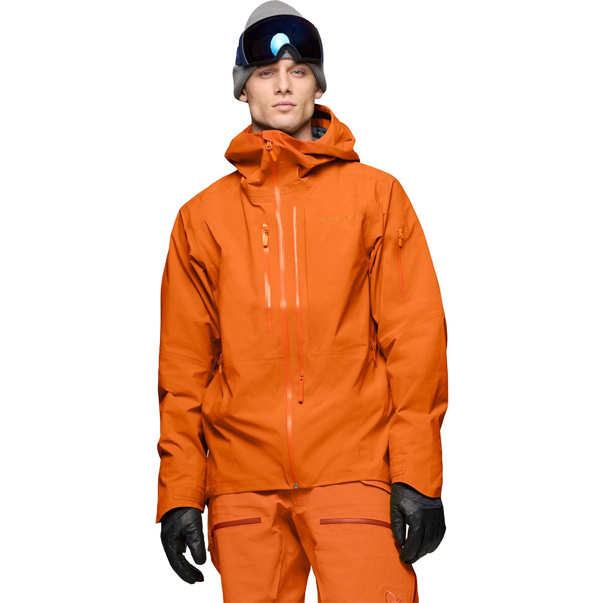 Image of Norrona Lofoten GORE-TEX PRO Jacket - Men's Gold Flame, XXL