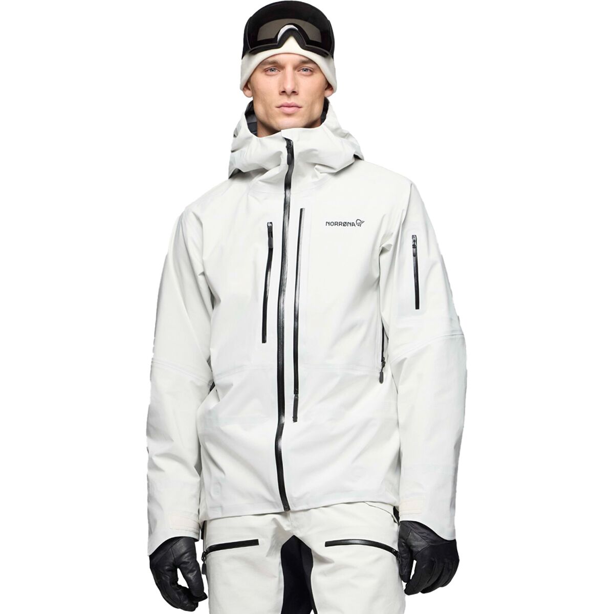 Image of Norrona Lofoten GORE-TEX PRO Jacket - Men's Whisper White, XL