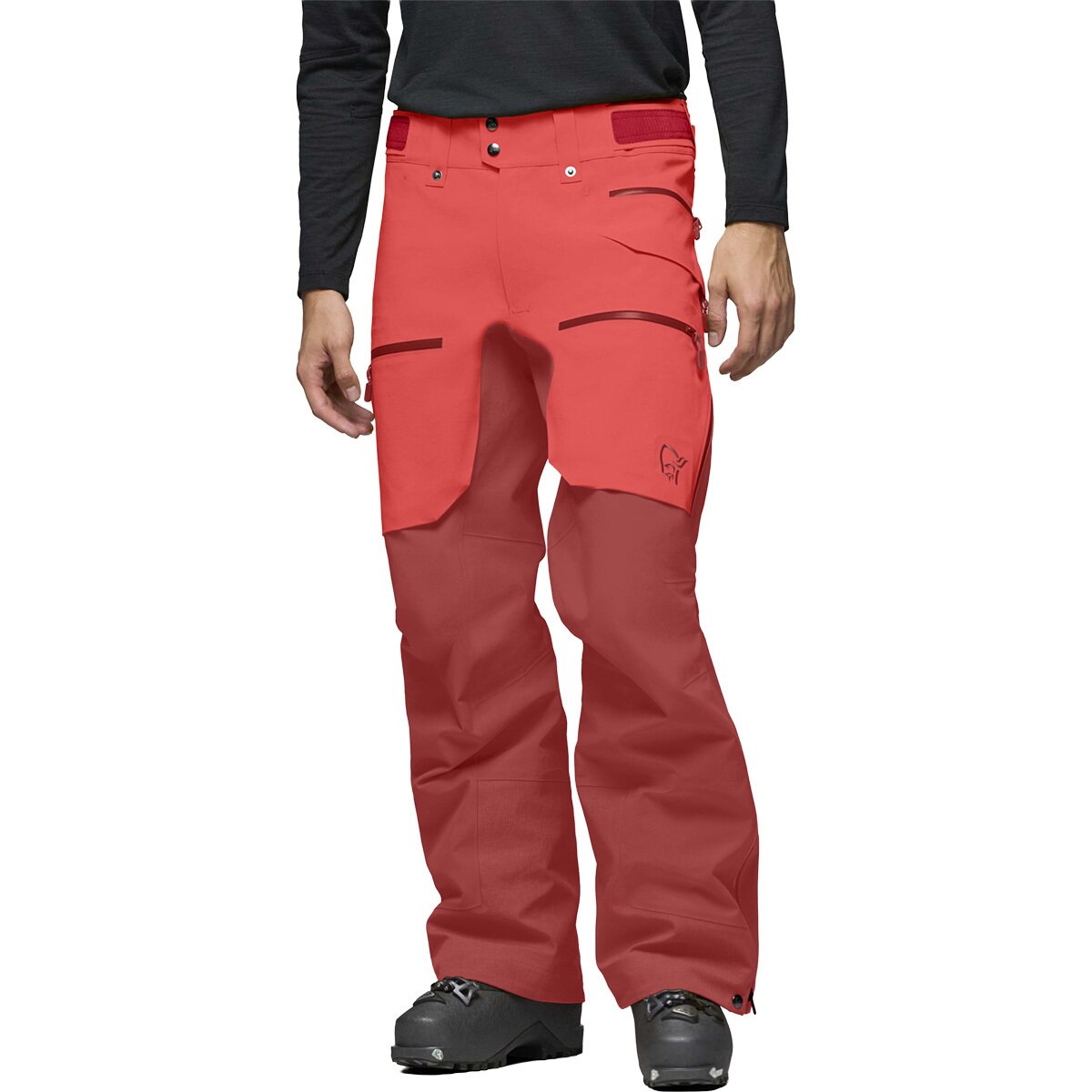 Image of Norrona Lofoten GORE-TEX PRO Pant - Men's Baked Apple/Port, M