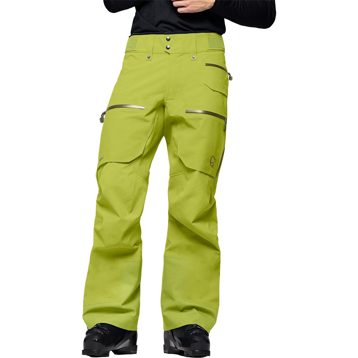 Image of Norrona Lofoten GORE-TEX PRO Pant - Men's Dark Citron, M