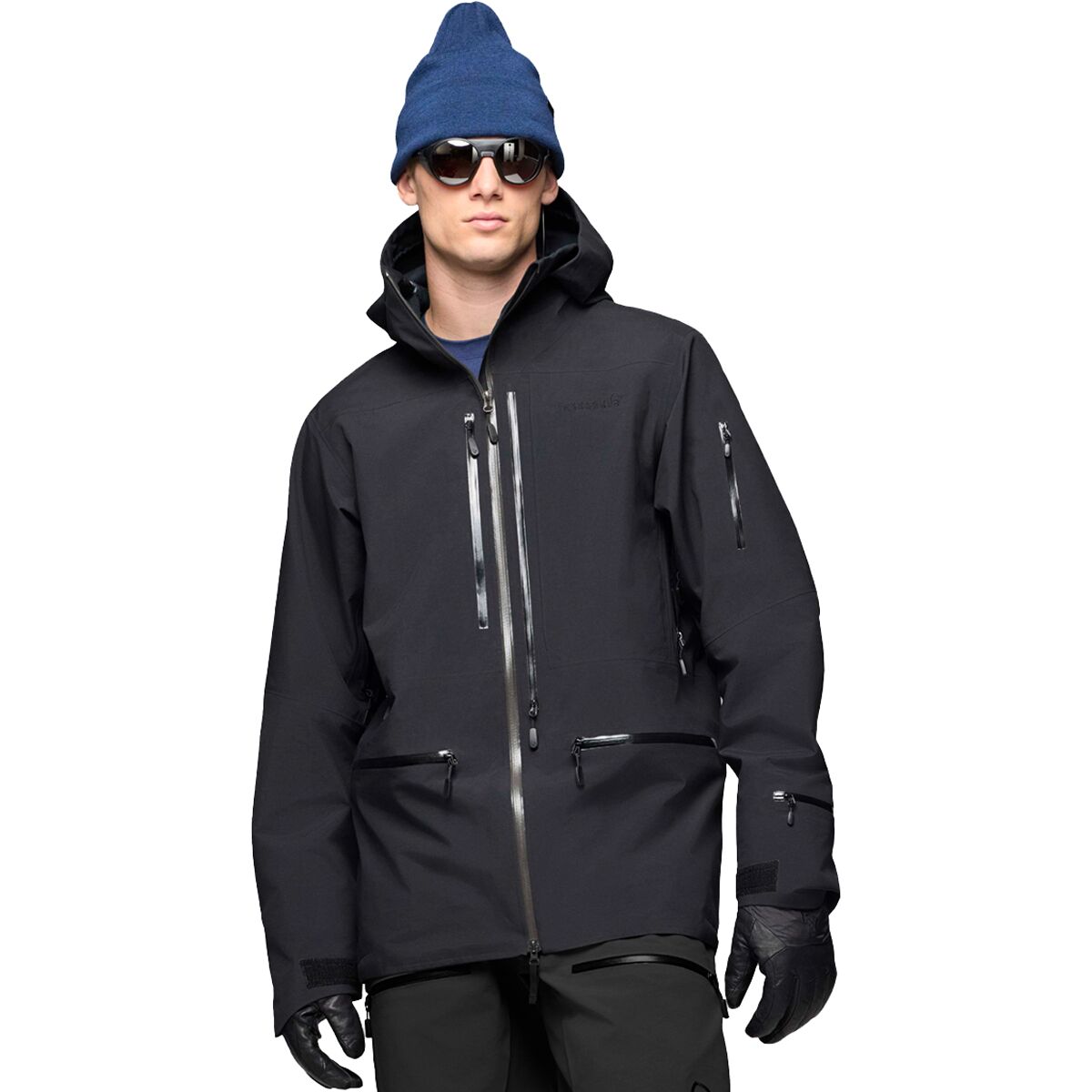 Image of Norrona Lofoten GORE-TEX PRO Plus Jacket - Men's Caviar Black, S