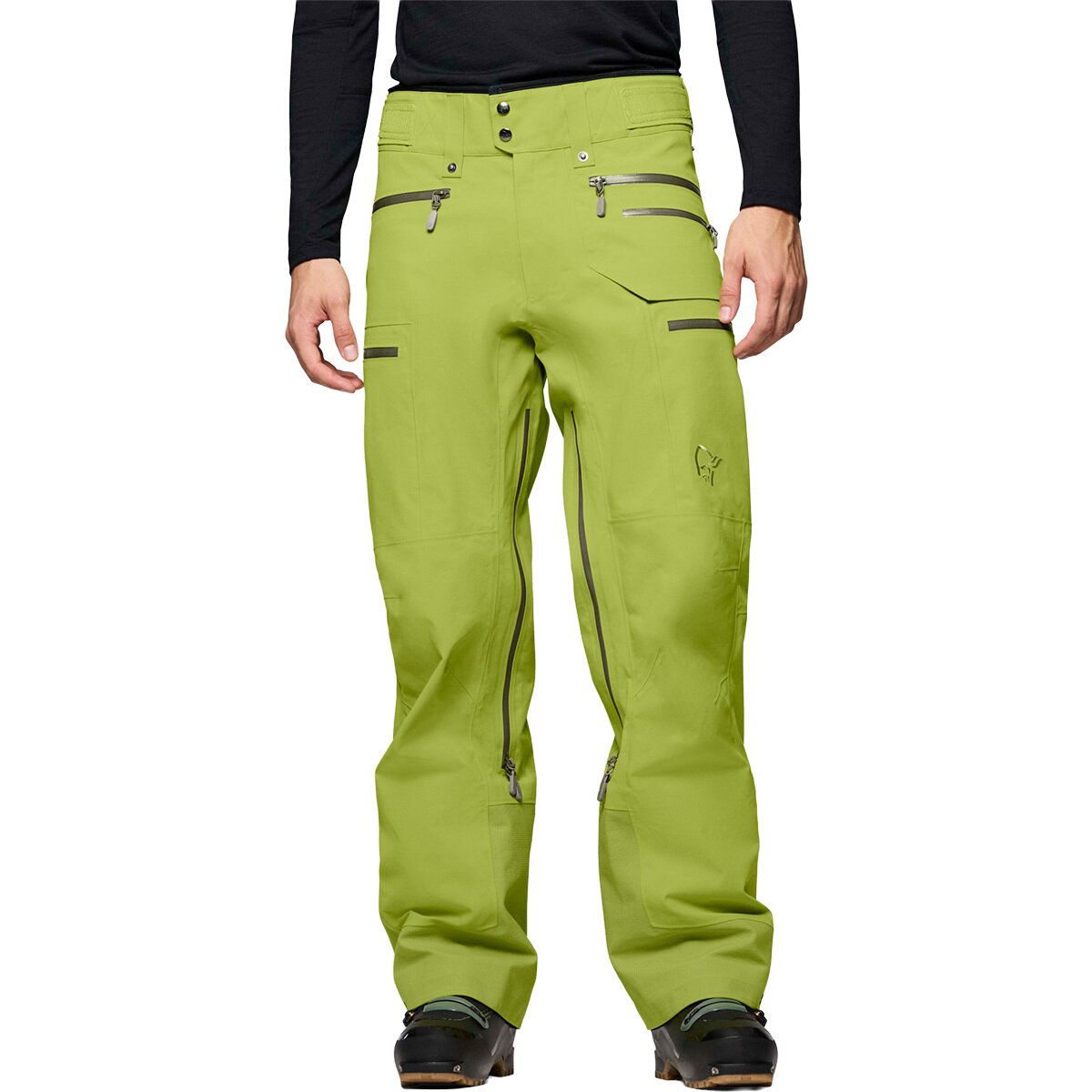 Image of Norrona Lofoten GORE-TEX PRO Plus Pant - Men's Dark Citron, M