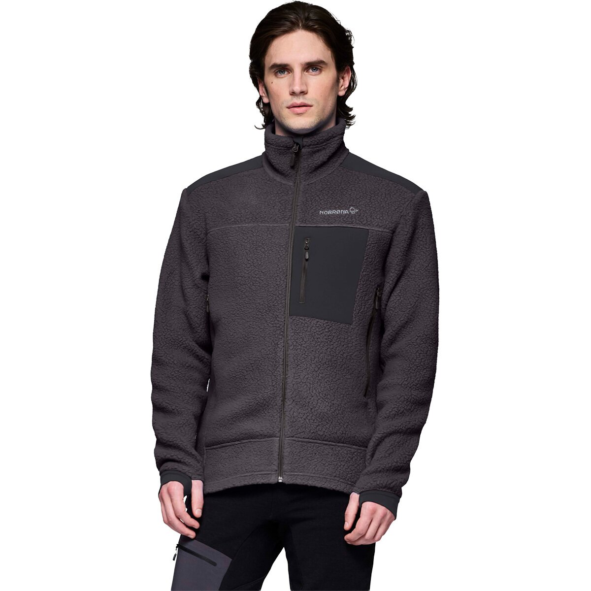 Image of Norrona Trollveggen Warm3 Jacket - Men's Phantom, L