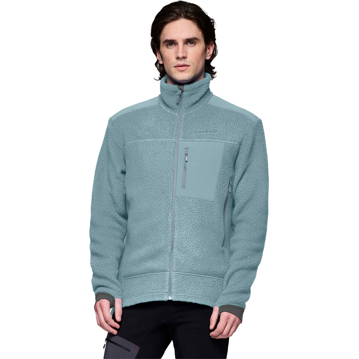 Image of Norrona Trollveggen Warm3 Jacket - Men's Trooper, S