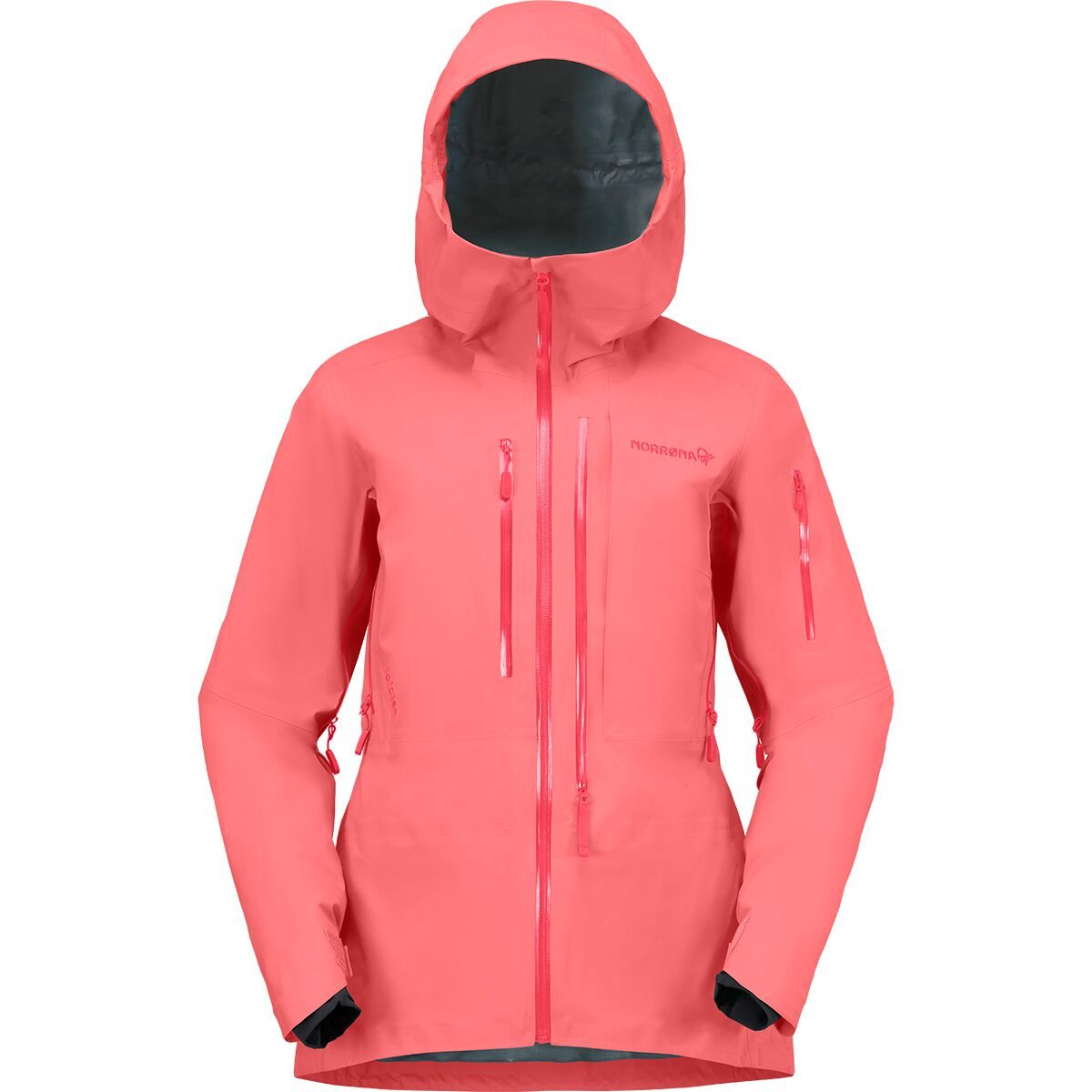 Image of Norrona Lofoten GORE-TEX PRO Jacket - Women's Calypso Coral, S