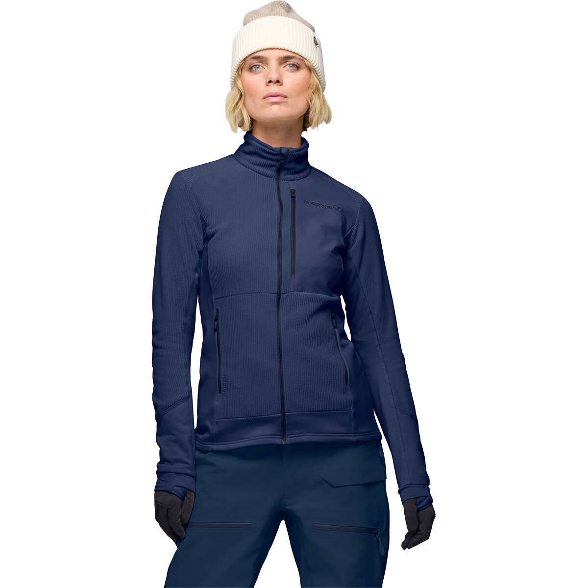 Image of Norrona Lofoten Warm2 Jacket - Women's Indigo Night, XL