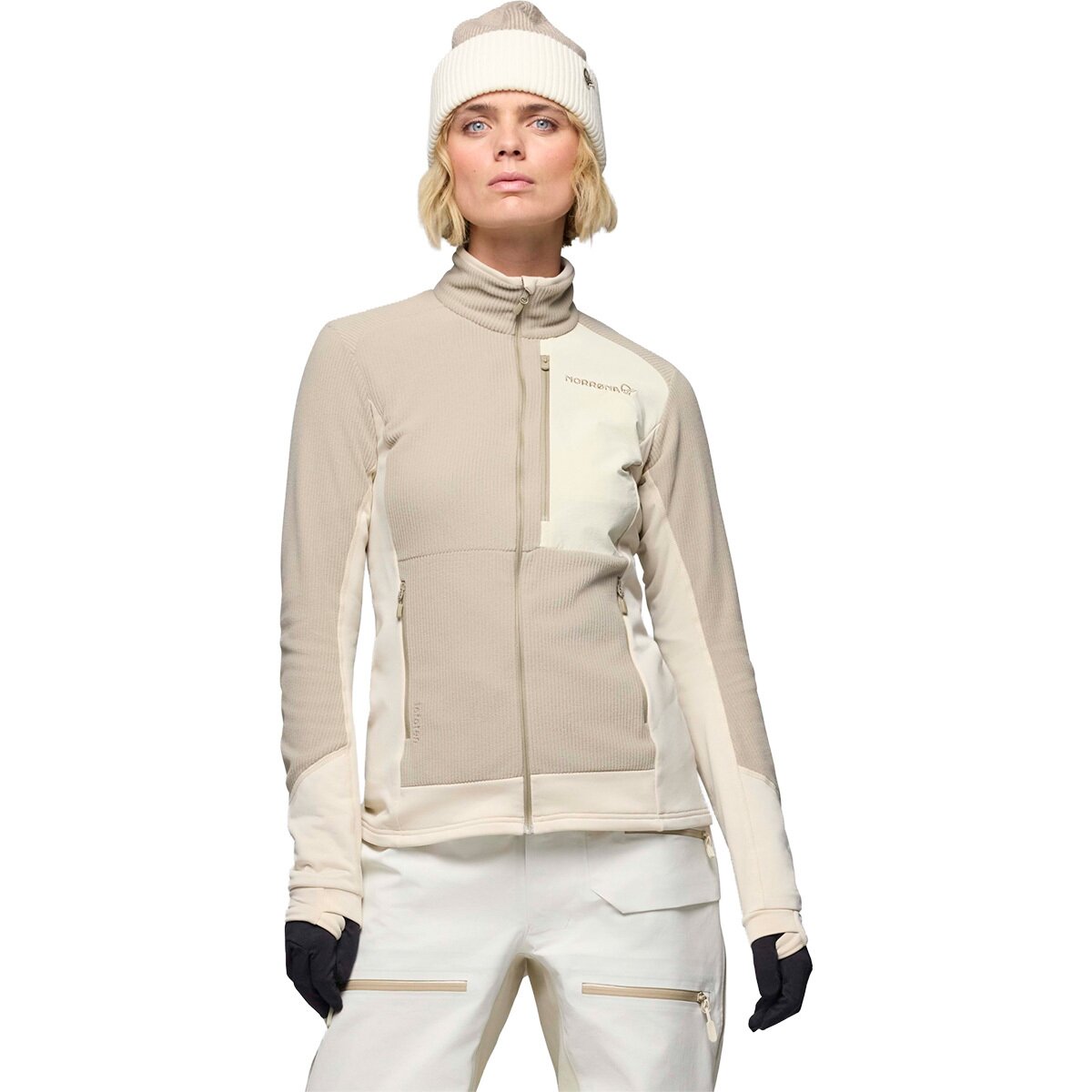 Image of Norrona Lofoten Warm2 Jacket - Women's Oatmeal, XS