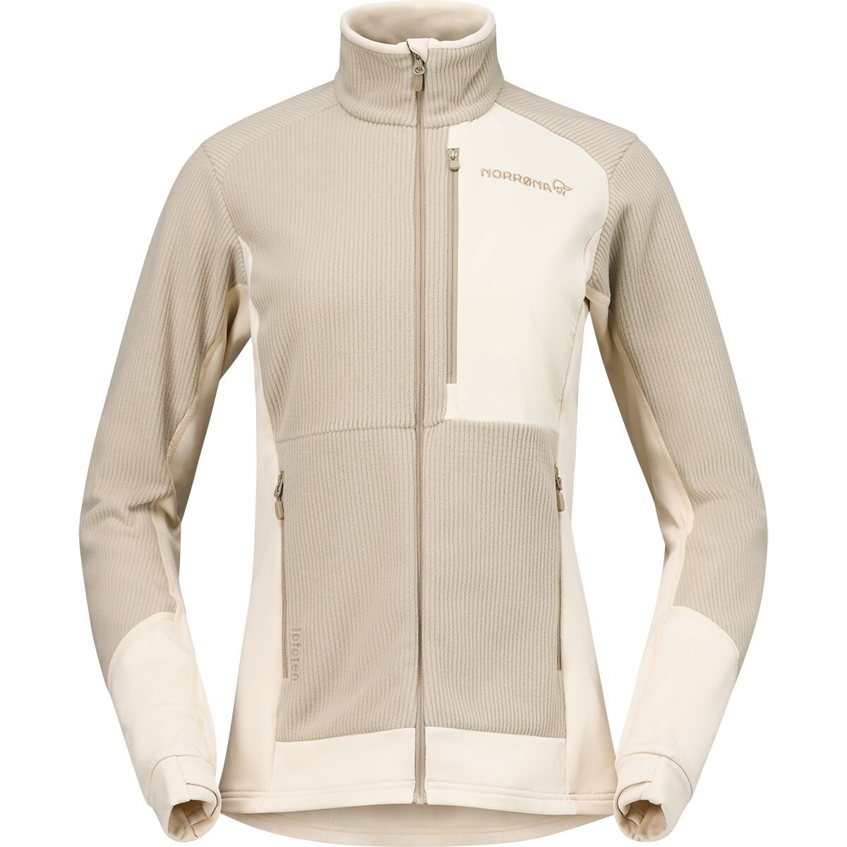Image of Norrona Lofoten Warm2 Jacket - Women's Oatmeal, M