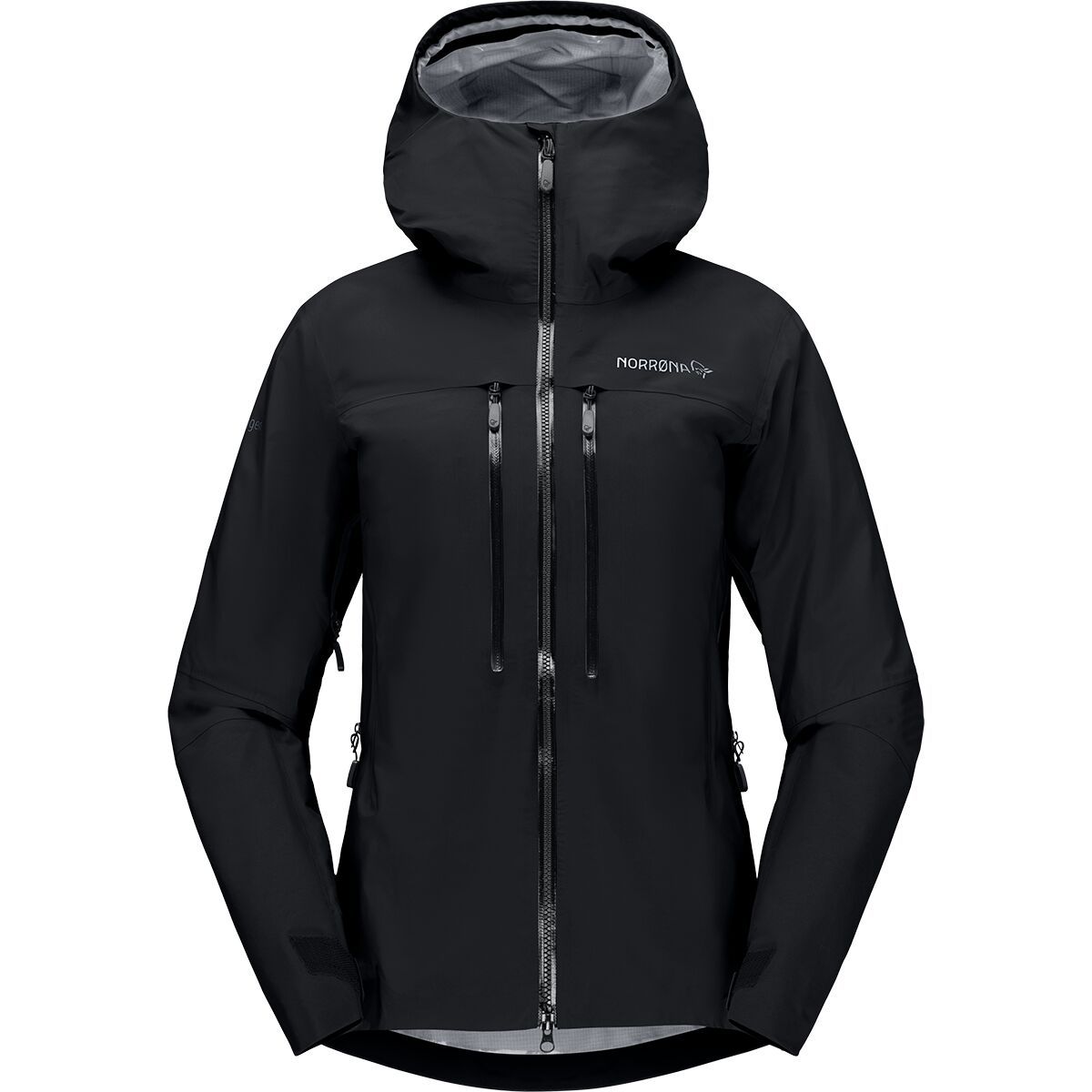 Image of Norrona Trollveggen Gore-Tex Pro Light Jacket - Women's Caviar Black, XL