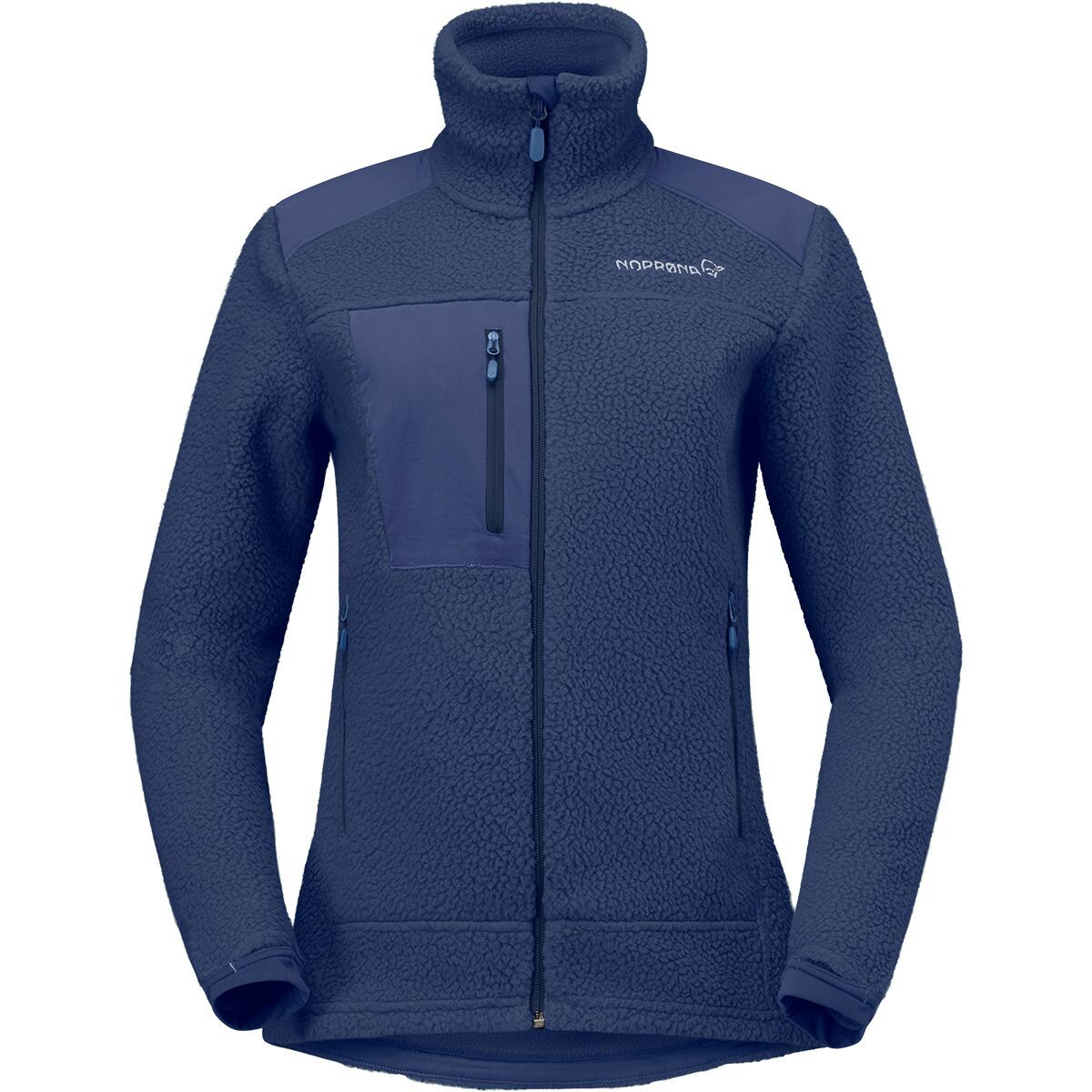 Image of Norrona Trollveggen Warm3 Jacket - Women's Indigo Night, M
