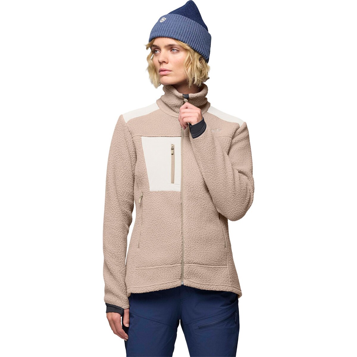 Image of Norrona Trollveggen Warm3 Jacket - Women's Winter Twig, S