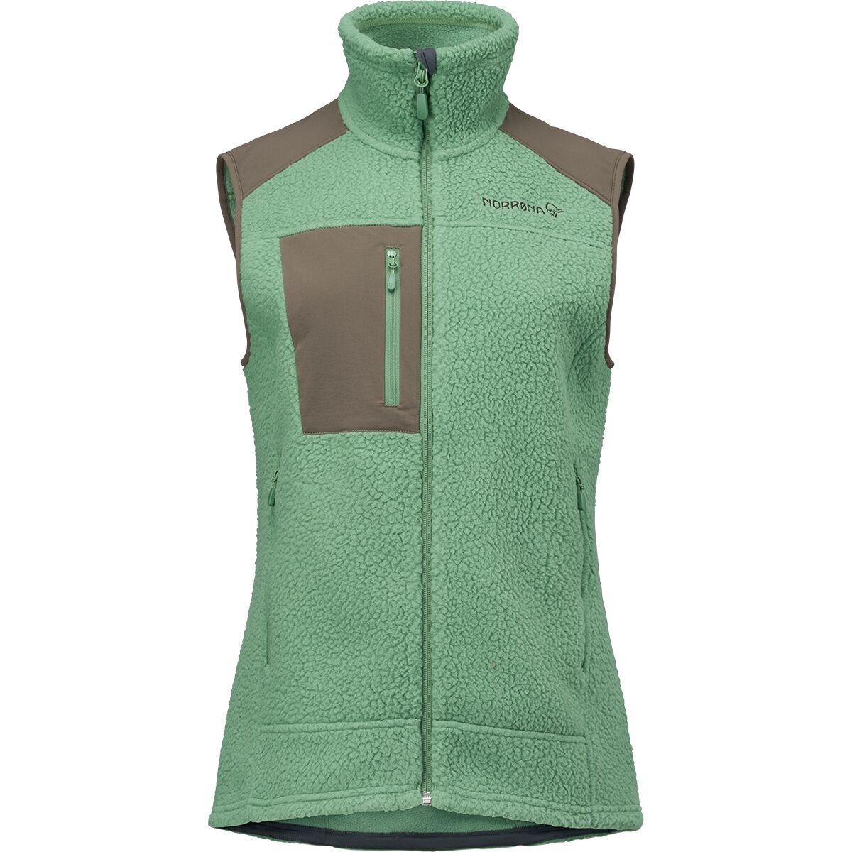 Norrona Trollveggen Warm3 Vest - Women's Dark Ivy, S