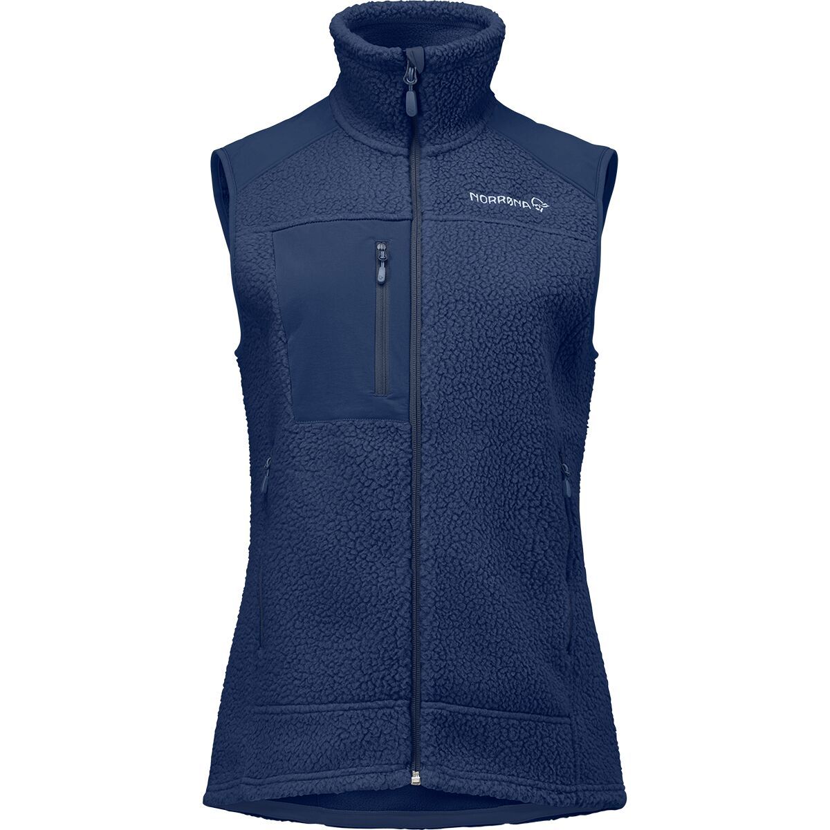 Image of Norrona Trollveggen Warm3 Vest - Women's Indigo Night, L