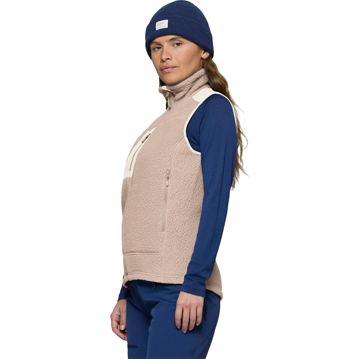 Image of Norrona Trollveggen Warm3 Vest - Women's Winter Twig, XS