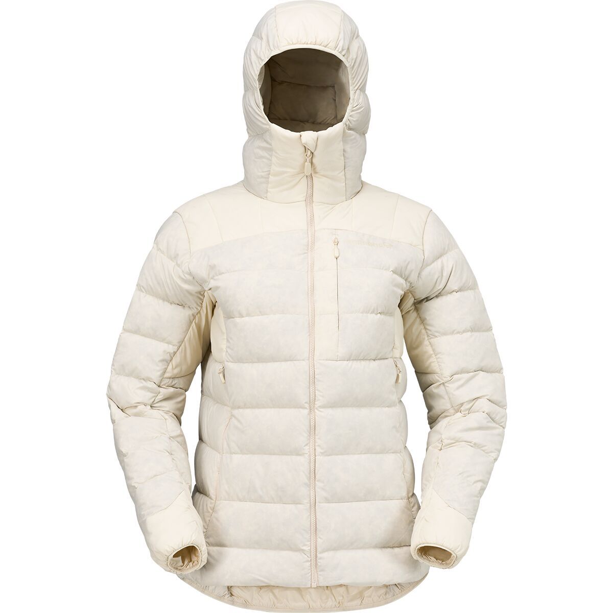 Image of Norrona Femund Down700 Zip Hooded Jacket - Women's Oatmeal, M
