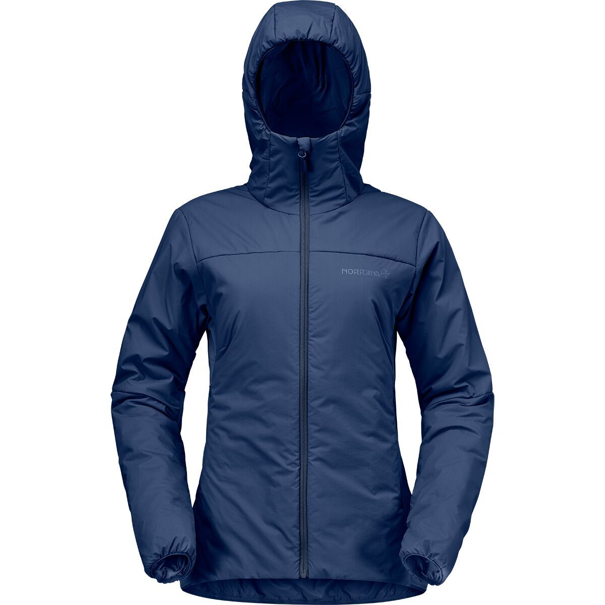Image of Norrona Femund Thermo60 Zip Hooded Jacket - Women's Indigo Night, S