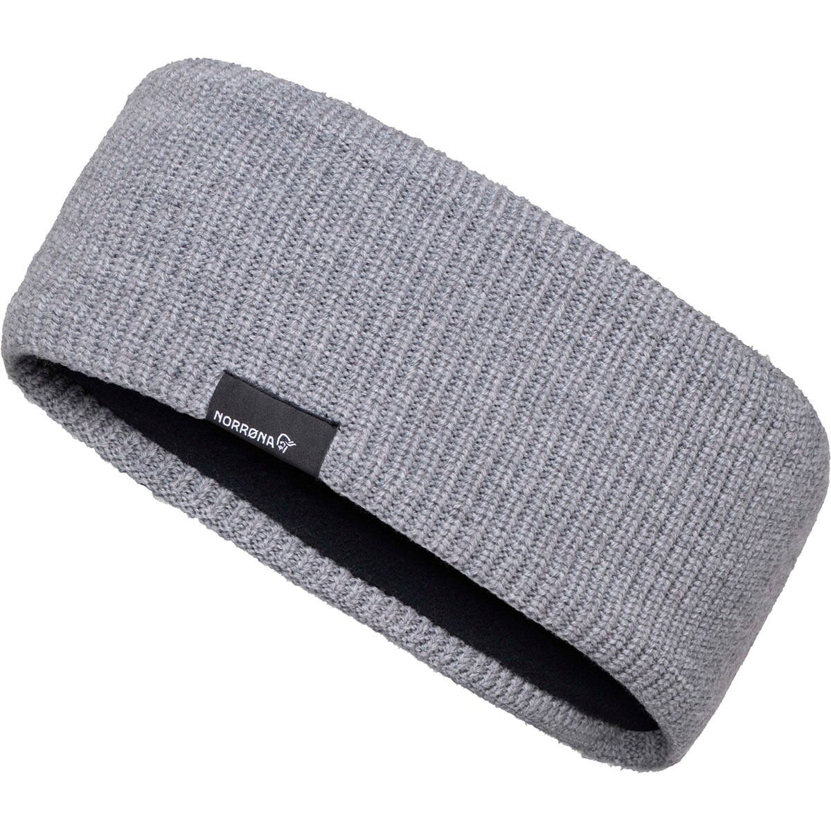 Norrona /29 Heavy Merinoull Headband Grey Melange