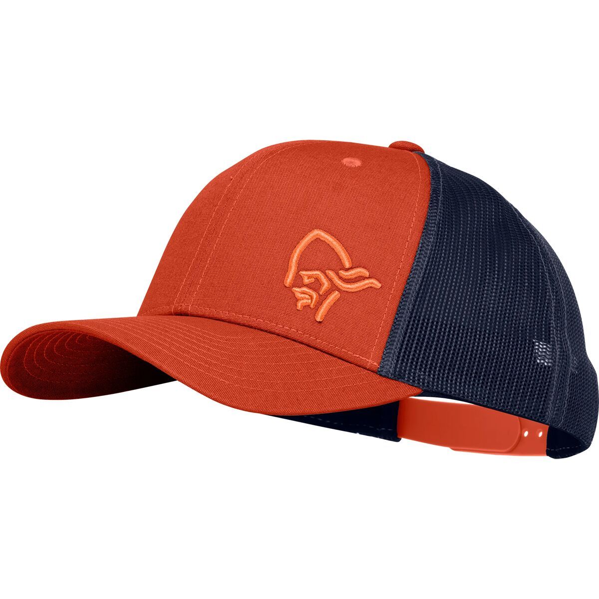 Image of Norrona /29 Snap Back Trucker Mesh Cap Gold Flame, One Size