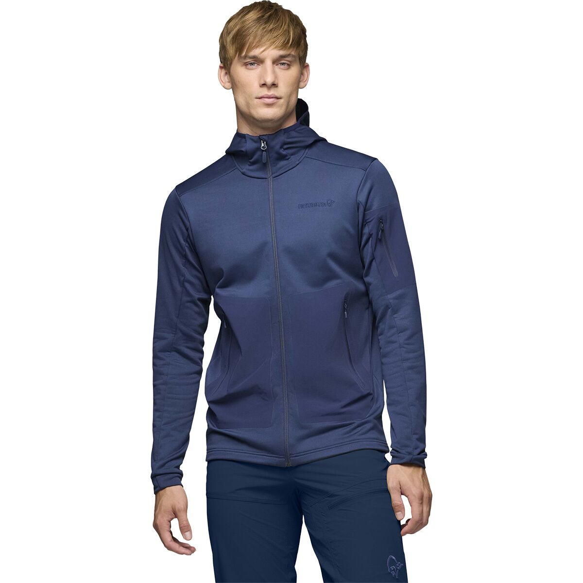 Image of Norrona Falketind Warm2 Jacket - Men's Indigo Night, XL
