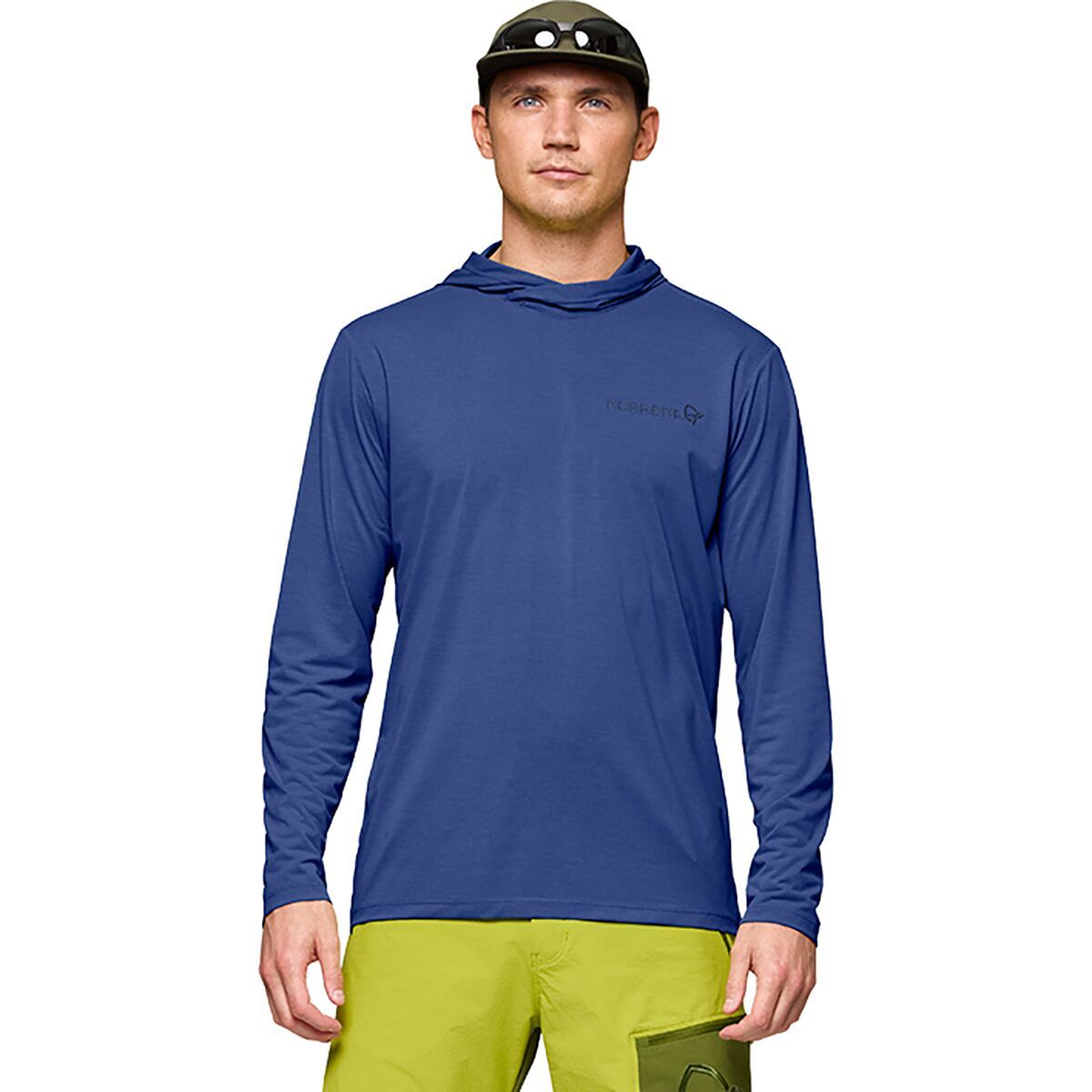 Image of Norrona Femund Tech Hooded Jacket - Men's Vintage Indigo, L