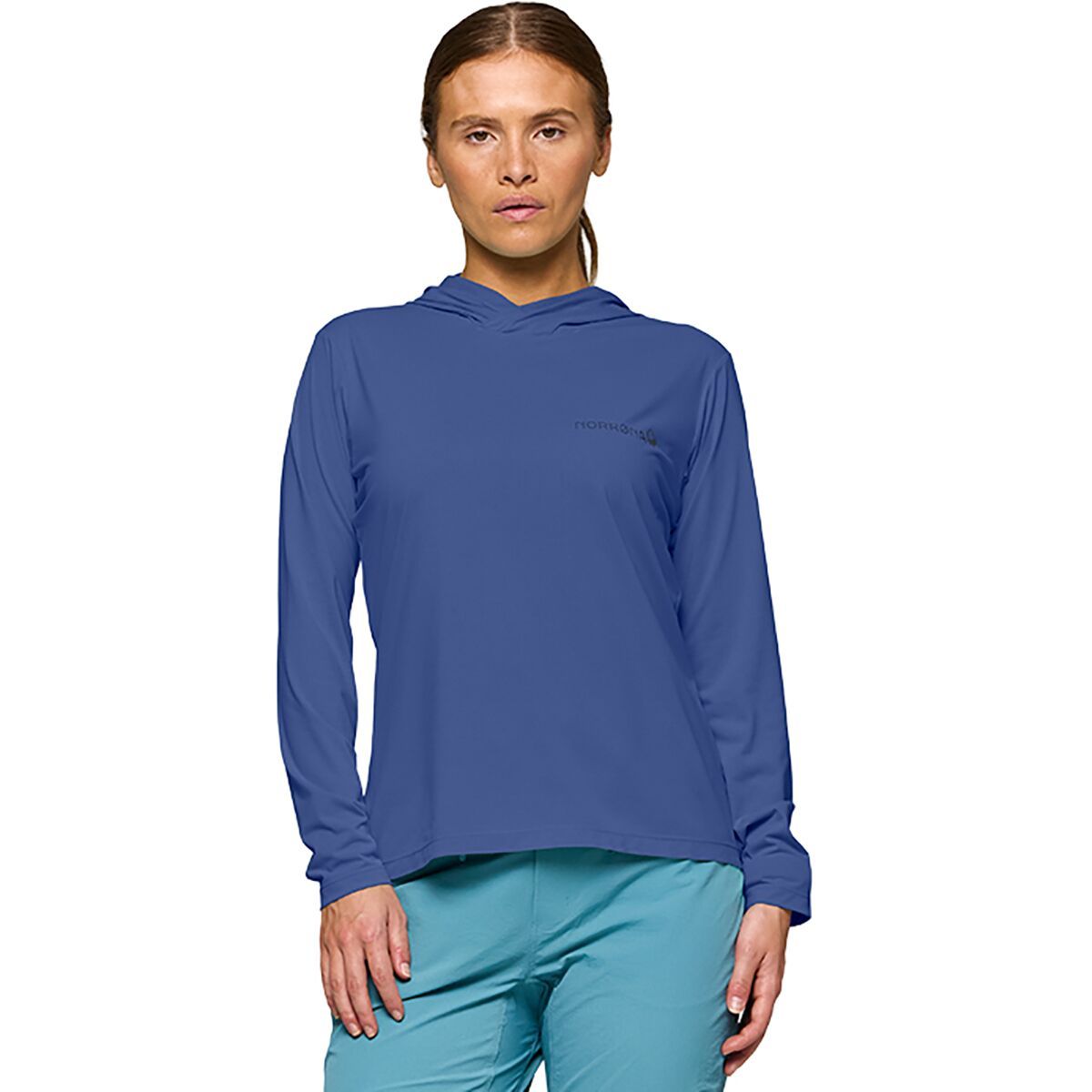 Image of Norrona Femund Tech Hooded Top - Women's Vintage Indigo, L