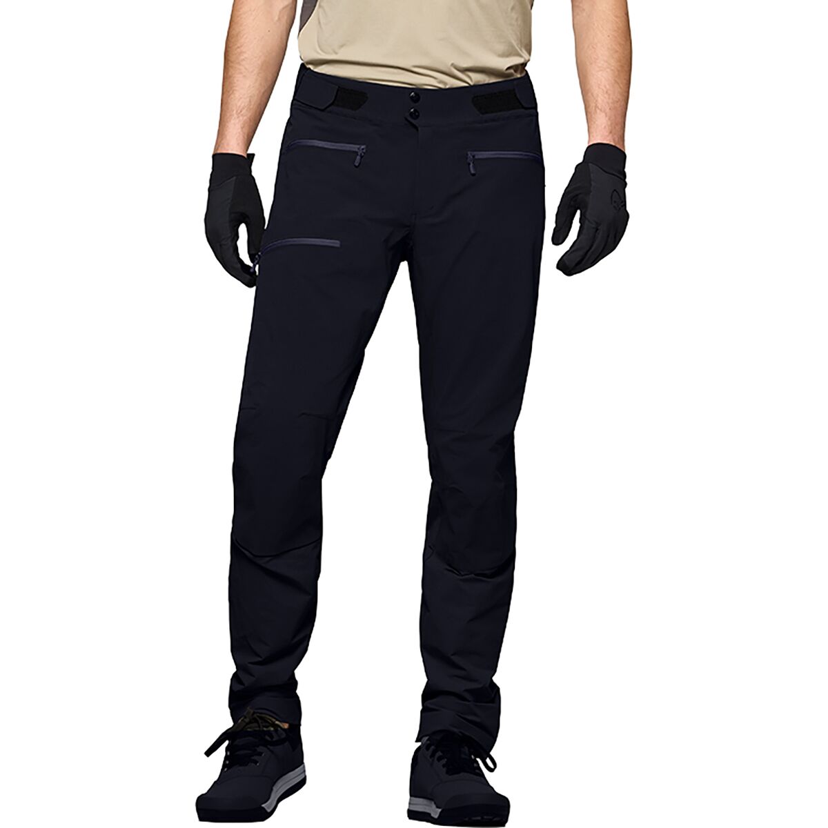 Image of Norrona Fjora Flex1 Pants - Men's Caviar Black, L