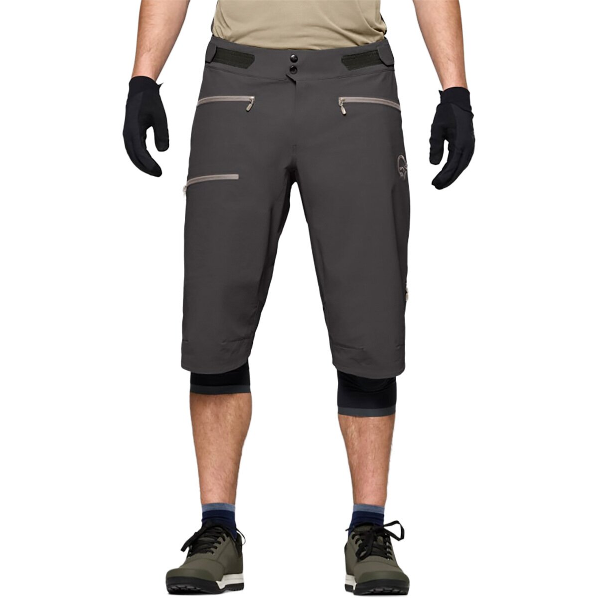 Image of Norrona Fjora Flex1 Short - Men's Beluga, XL