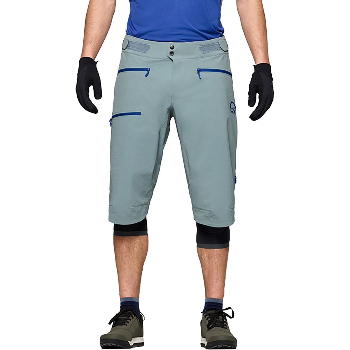 Image of Norrona Fjora Flex1 Short - Men's Trooper, M