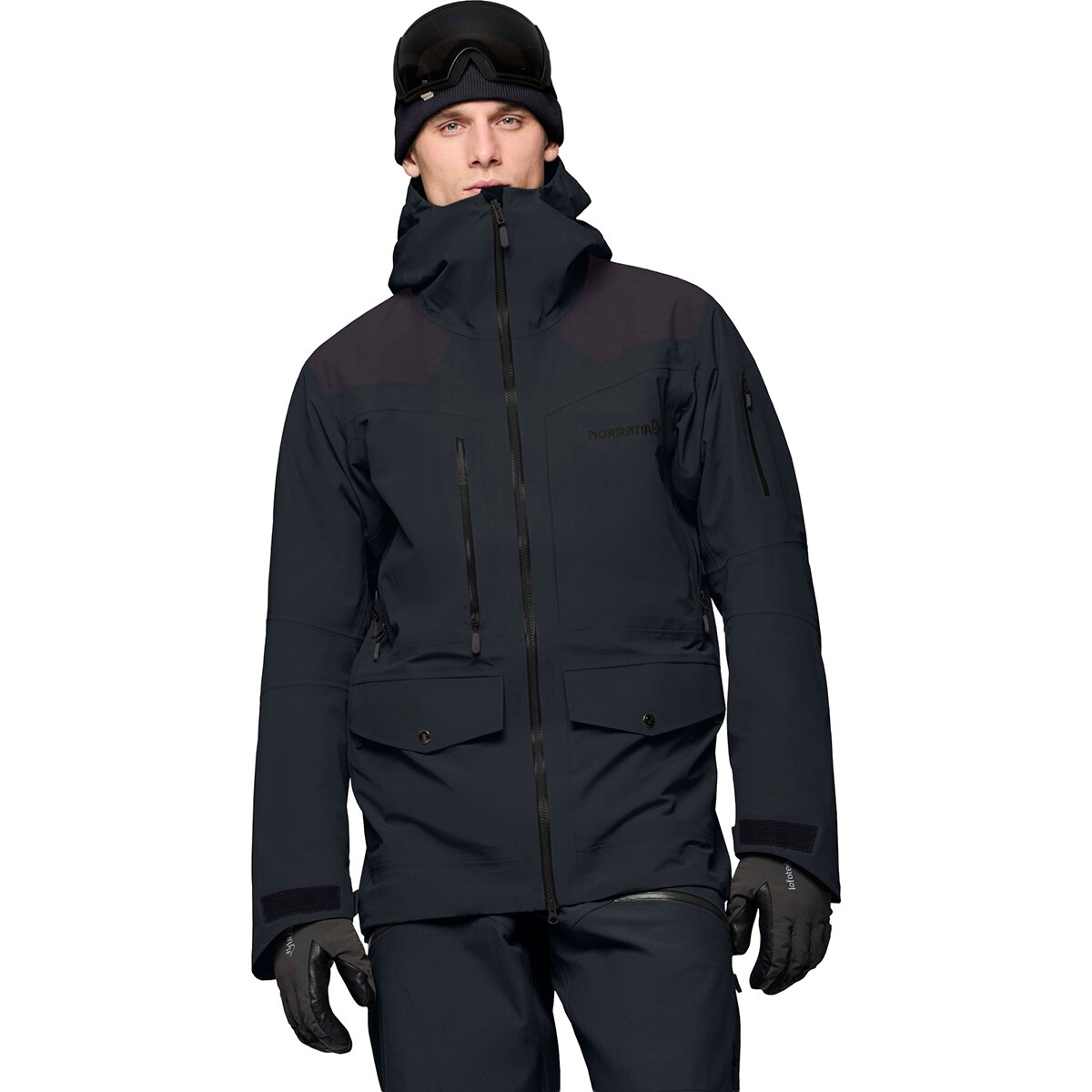Norrona Tamok Dri3 Jacket - Men's Caviar Black, M