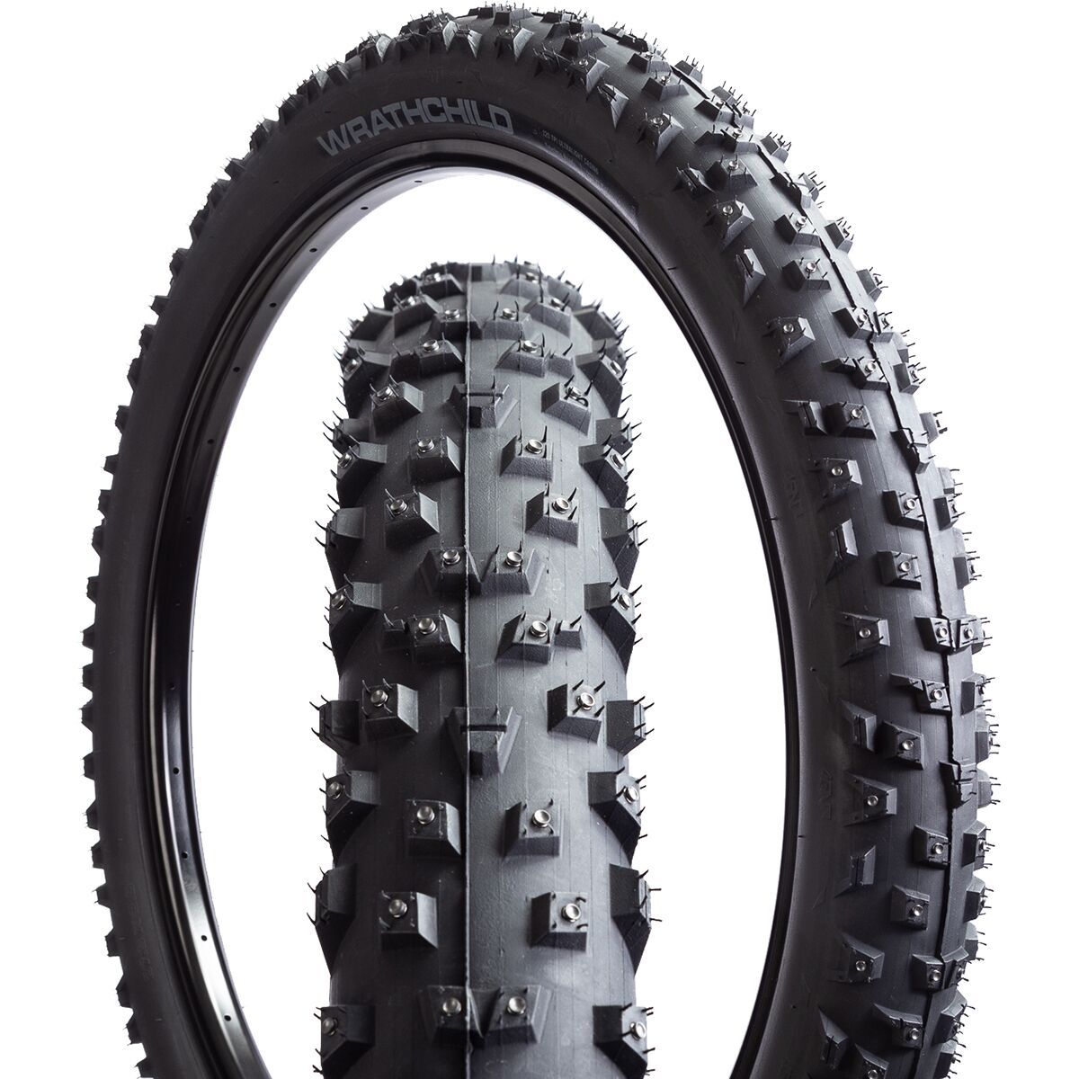 Image of 45NRTH Wrathchild Studded Tubeless 29 x 2.6in Tire Black, 120tpi, 252 XL Studs, 29x2.6