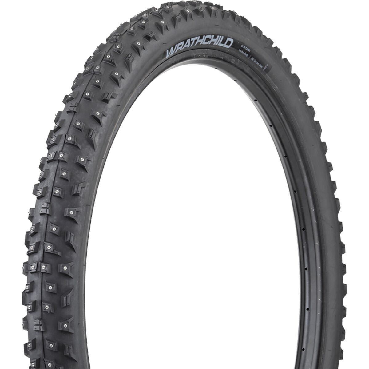 Image of 45NRTH Wrathchild Studded Tubeless 29 x 2.6in Tire Black, 60tpi, 252 Concave Carbide Studs, 29x2.6