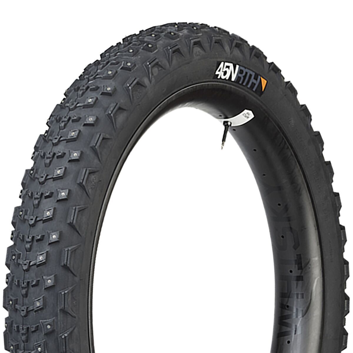 Image of 45NRTH Dillinger 4 Studded Fatbike Tubeless Tire - 26in , 26x4.2