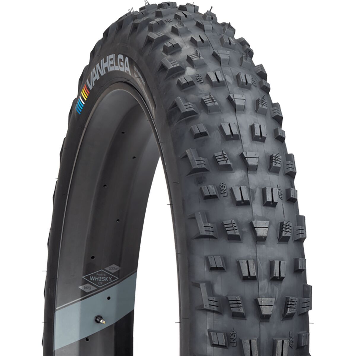 Image of 45NRTH Vanhelga Fatbike Tubeless Tire - 27.5in Black, 120tpi, 27.5x4.5