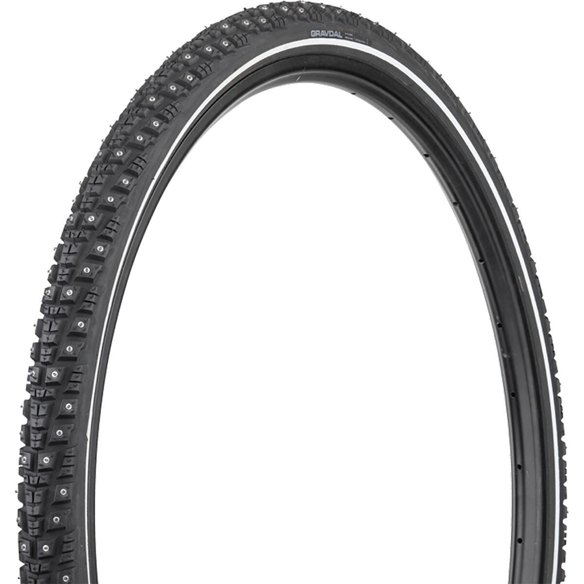 45NRTH 45NRTH Gravdal Studded Gravel Tubeless Tire Black, 60tpi, 252 Concave Carbide Studs, 700x38 - $175.00 at Backcountry.com